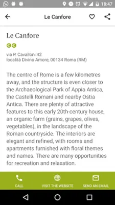 Italy – Farm Holidays android App screenshot 2